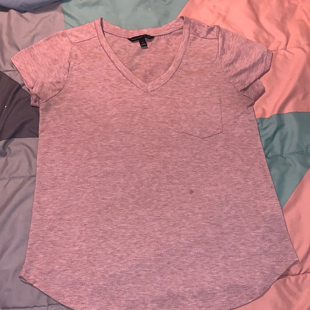 V-neck shirt